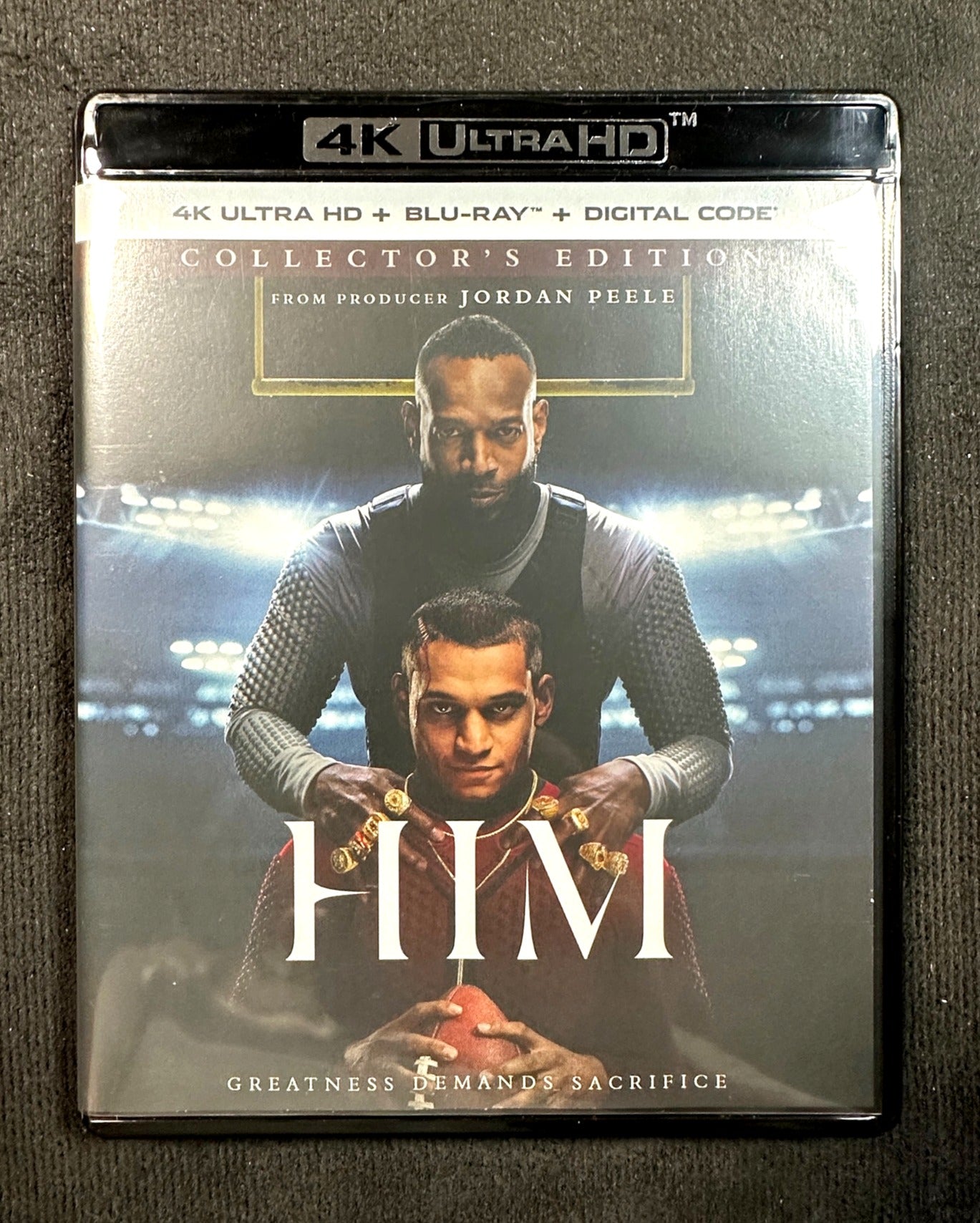 HIM (4K Ultra HD/Blu ray, Universal, 2 Disc, No Digital)