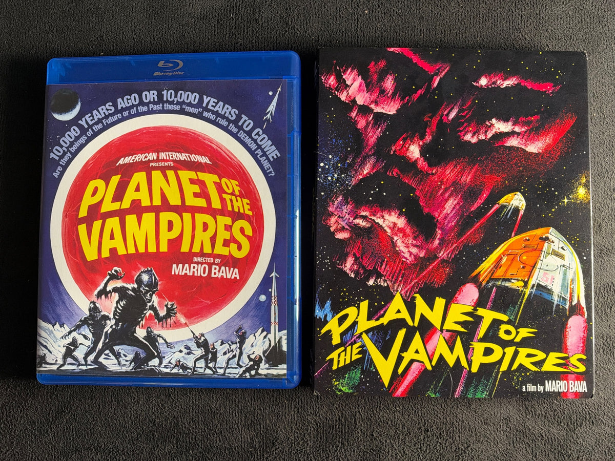 Planet of the Vampires (Blu-ray, Kino Lorber, 60's Classic, Slipcover)