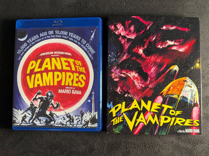 Planet of the Vampires (Blu-ray, Kino Lorber, 60's Classic, Slipcover)