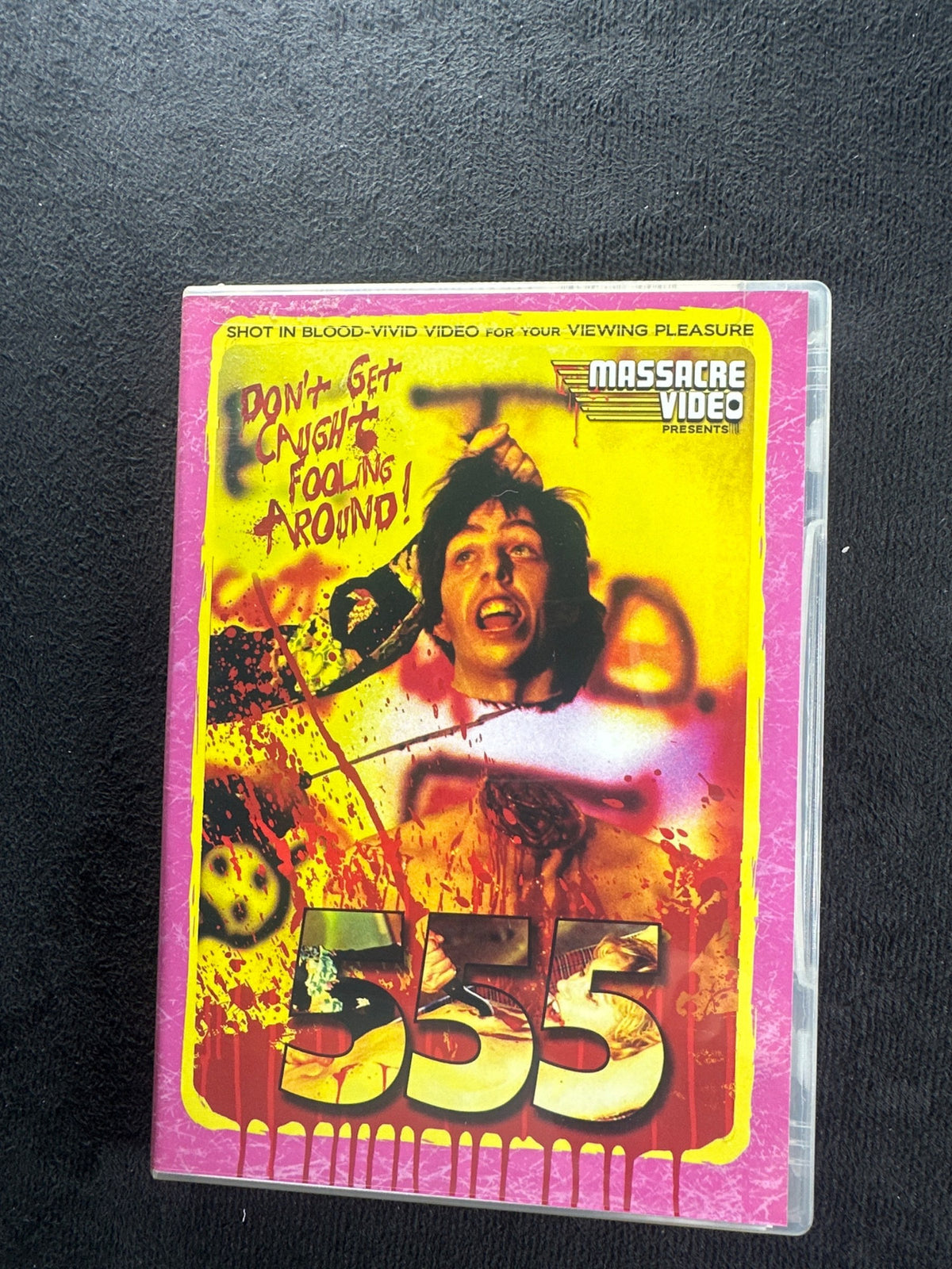 555 (DVD, Massacre Video, 80's SOV Horror Classic)
