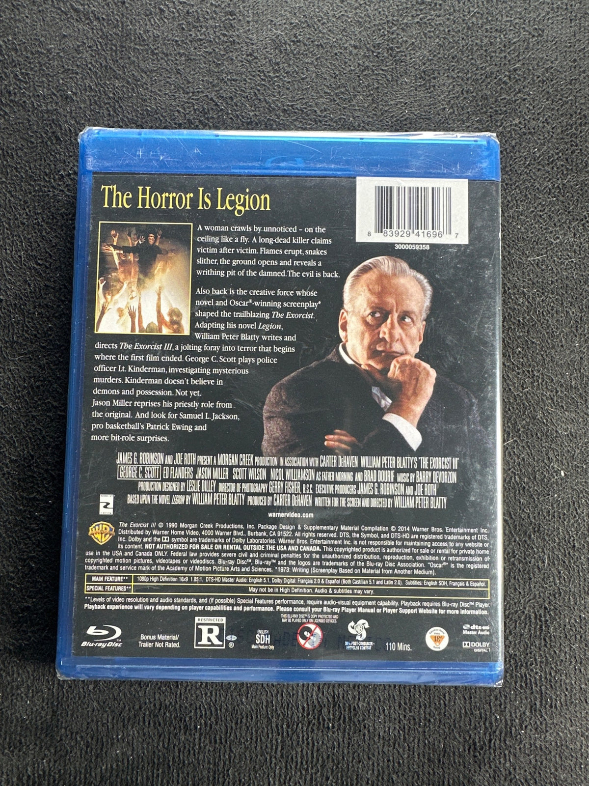 The Exorcist III (Blu-ray, Warner Bros., Rare, Classic Horror, NEW/Sealed)