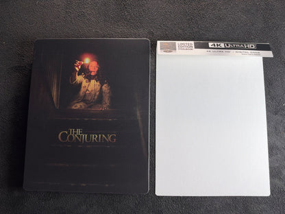 The Conjuring (4K Ultra HD, Warner Bros), Steelbook, No Digital)