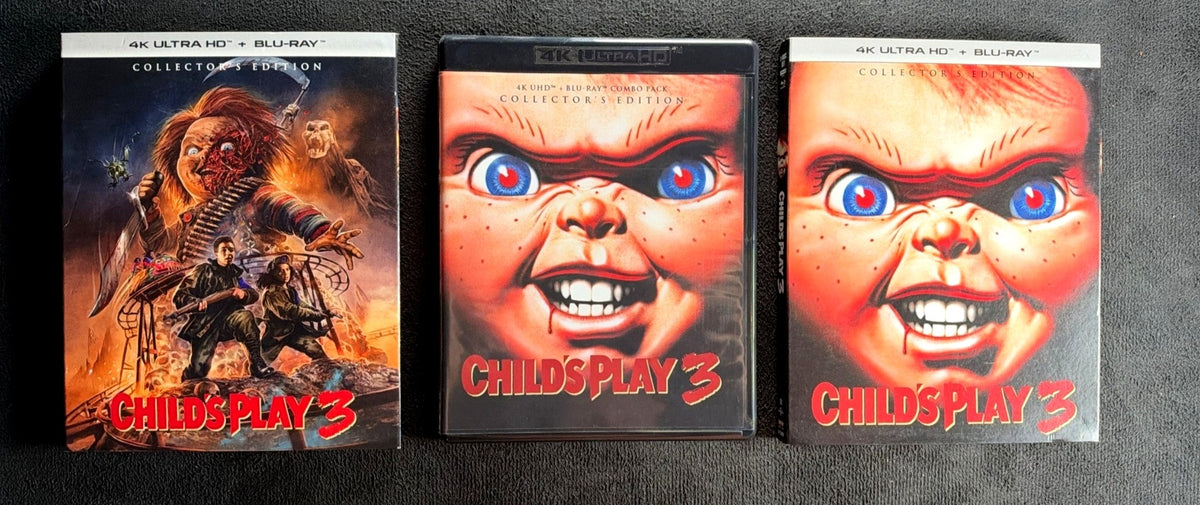 Child's Play 3 (4K UHD, Scream Factory, 2X Slipcovers, Horror Classic)