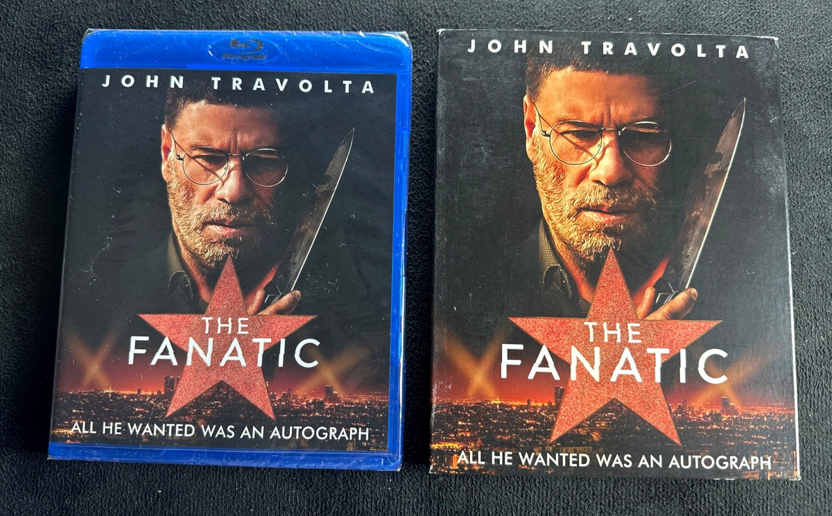 The Fanatic (Blu-ray, Quiver Films, Slipcover, John Travolta, NEW/Sealed)