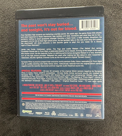 Prom Night (4K Ultra HD, Synapse Films, Hard Slipcover, Limited Edition)