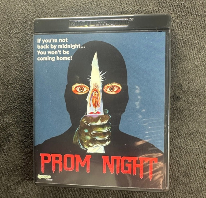 Prom Night (4K Ultra HD, Synapse Films, Hard Slipcover, Limited Edition)
