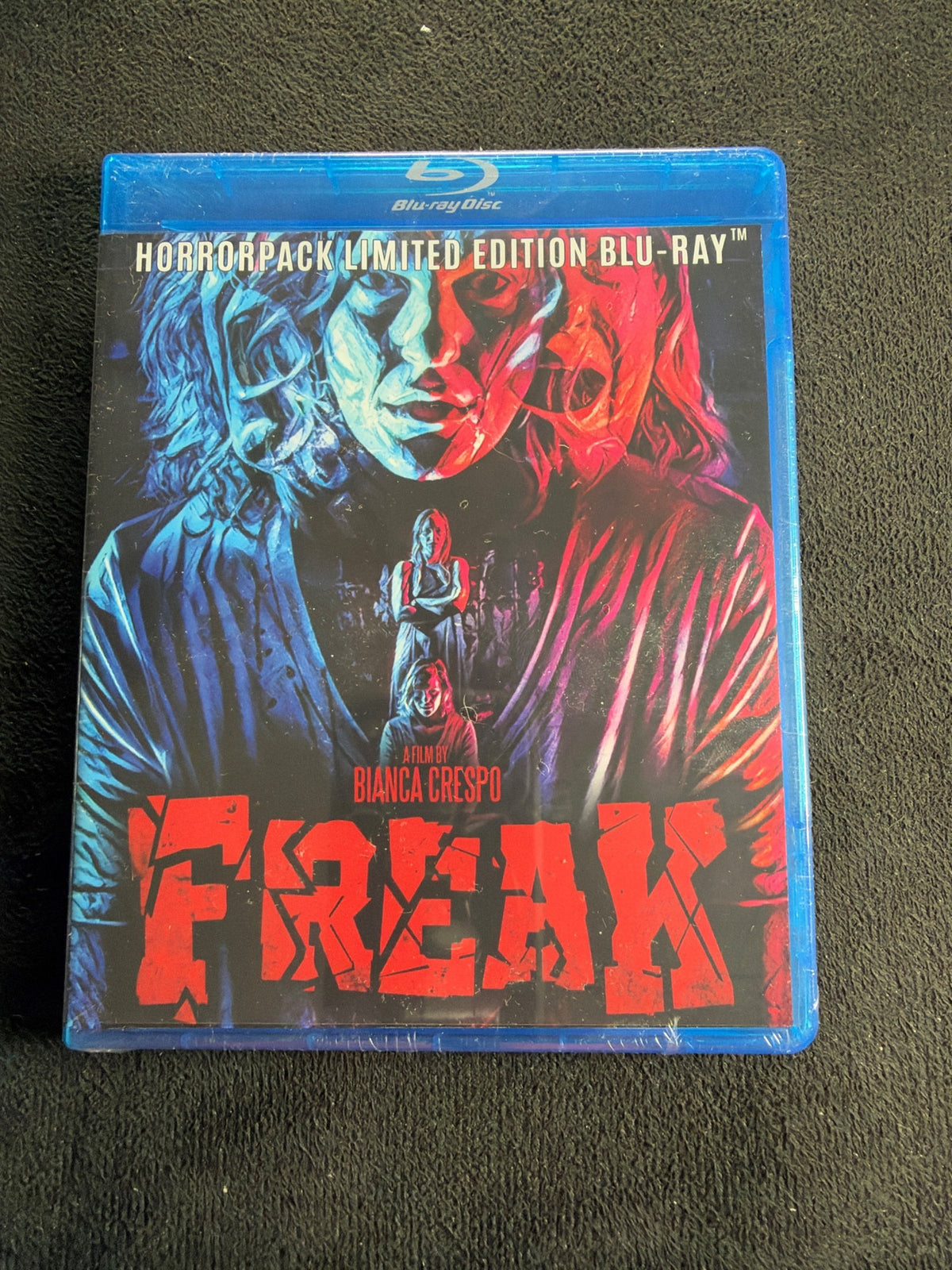 Freak (Blu-ray, HorrorPack, 2022 Obscure Horror, Widescreen, NEW/Sealed)