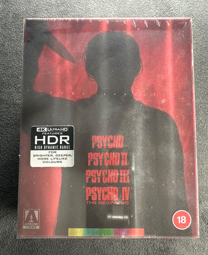 Psycho Collection (4K Ultra HD, Slipcover, Boxset, Limited Ed, NEW/Sealed)