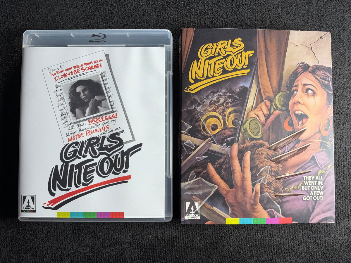 Girls Nite Out (Blu-ray, Arrow Video, Slipcover, 80's Classic Horror)