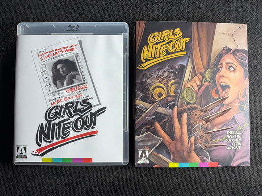 Girls Nite Out (Blu-ray, Arrow Video, Slipcover, 80's Classic Horror)