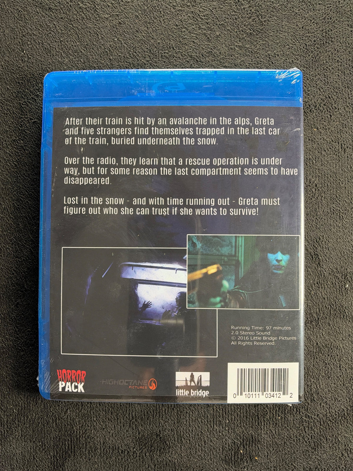 The Last Compartment (Blu-ray, HorrorPack Exclusive, Limited Ed, NEW/Sealed)