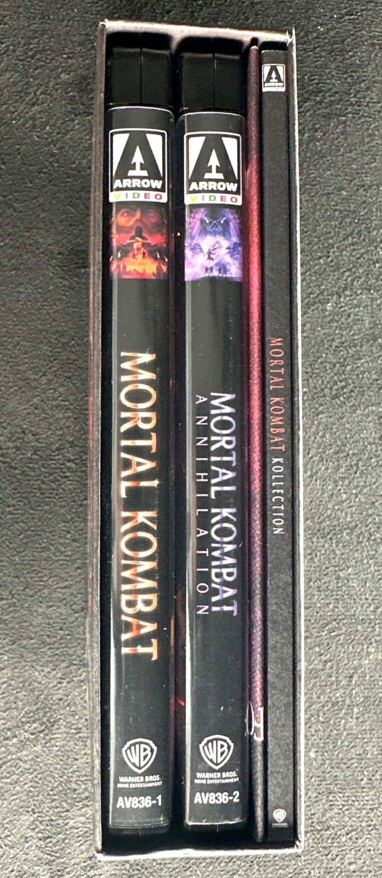 Mortal Kombat Kollection (4K Ultra HD, Slipcover, Arrow Video, Boxset)
