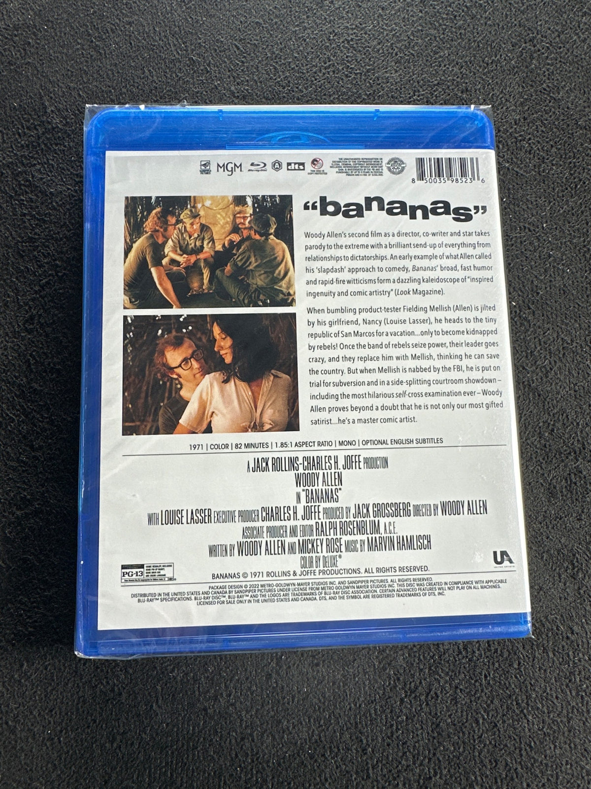 Bananas (Blu-ray, Sandpiper Pictures, Widescreen, NEW/Sealed)