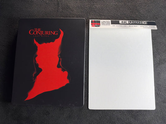 The Conjuring: Last Rites (4K Ultra HD, Warner Bros, Steelbook, No Digital)