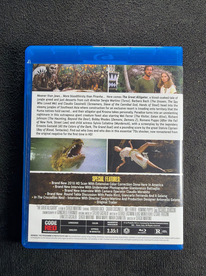 The Great Alligator (Blu-ray, Code Red, 70's Classic Horror, Widescreen)