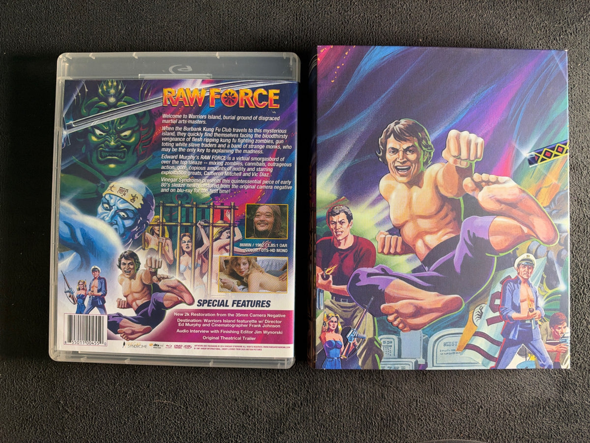 Raw Force (Blu-ray, Vinegar Syndrome, Slipcover, 80's Classic, Widescreen)