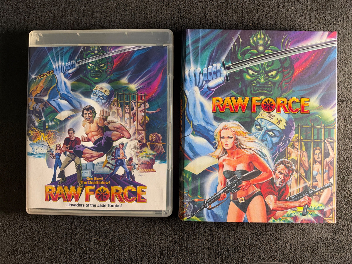Raw Force (Blu-ray, Vinegar Syndrome, Slipcover, 80's Classic, Widescreen)