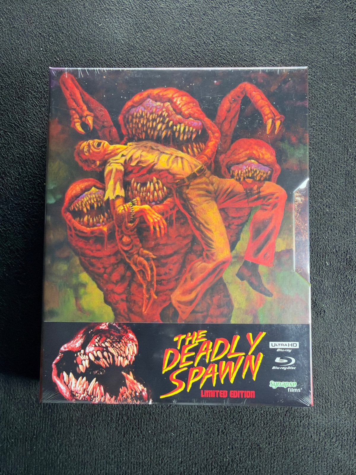 The Deadly Spawn (4K Ultra HD, Synapse Films, Slipcover, Limited Edition, NEW)