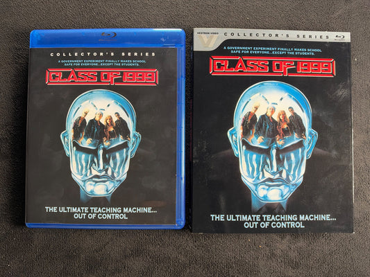 Class of 1999 (Blu-ray, Vestron Video, Slipcover, 90's Classic Horror)