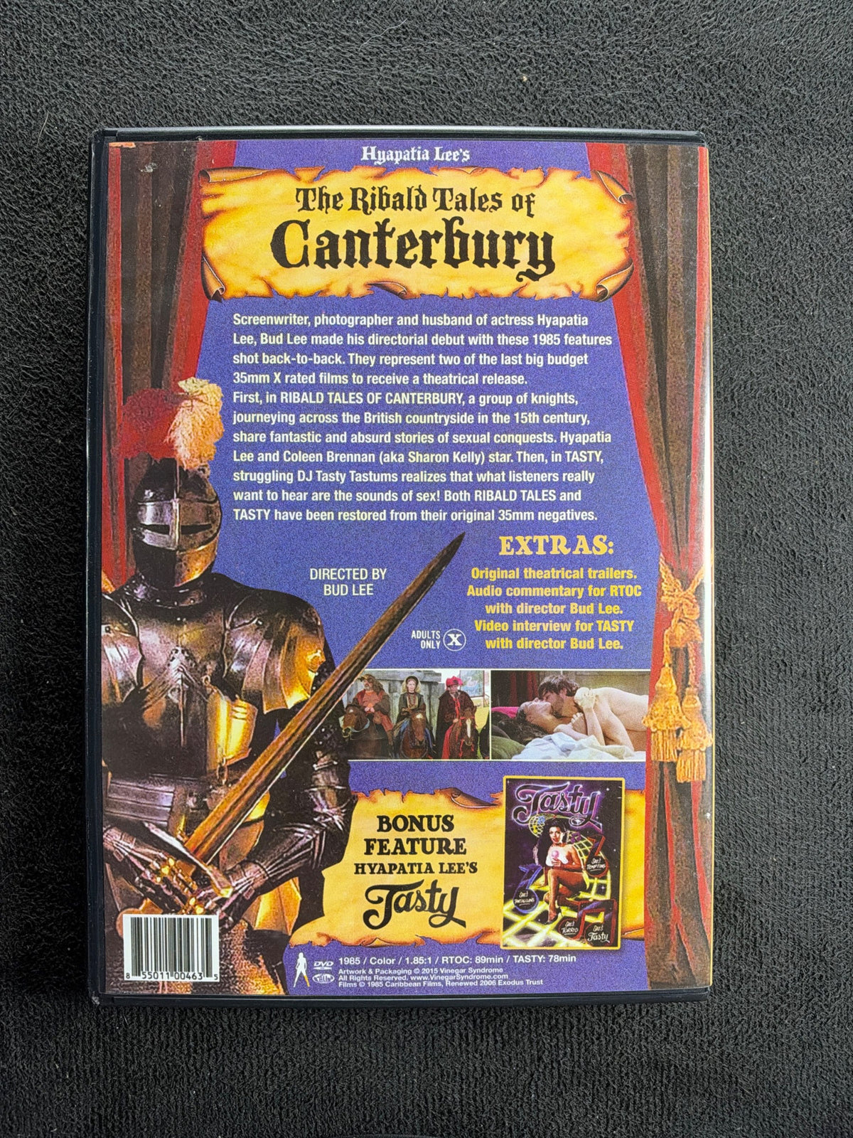 Hyapatia Lee's The Ribald Tales of Canterbury & Tasty