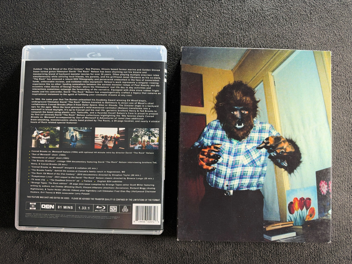 David "The Rock" Nelson Collection: Volume 1 (Blu-ray, Vinegar Syndrome, Slip)