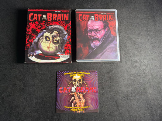 Cat in the Brain (Blu-ray, Grindhouse Releasing, Slipcase 3 Disc)