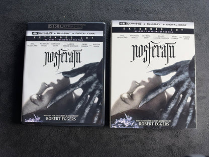 Nosferatu  2024  (4K Ultra HD Universal, Slipcover,  Extended Cut, No Digital)