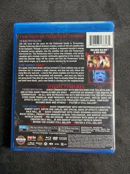 TerrorVision & The Video Dead  (Blu-ray, Scream Factory, Double Feature)