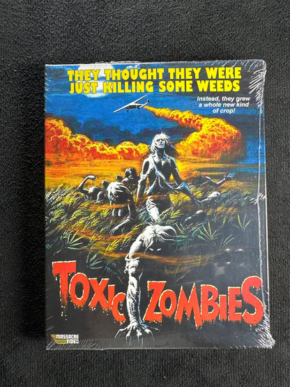 Bloodeaters AKA Toxic Zombie (Blu-ray, Massacre Video, Slipcase, NEW/Sealed)