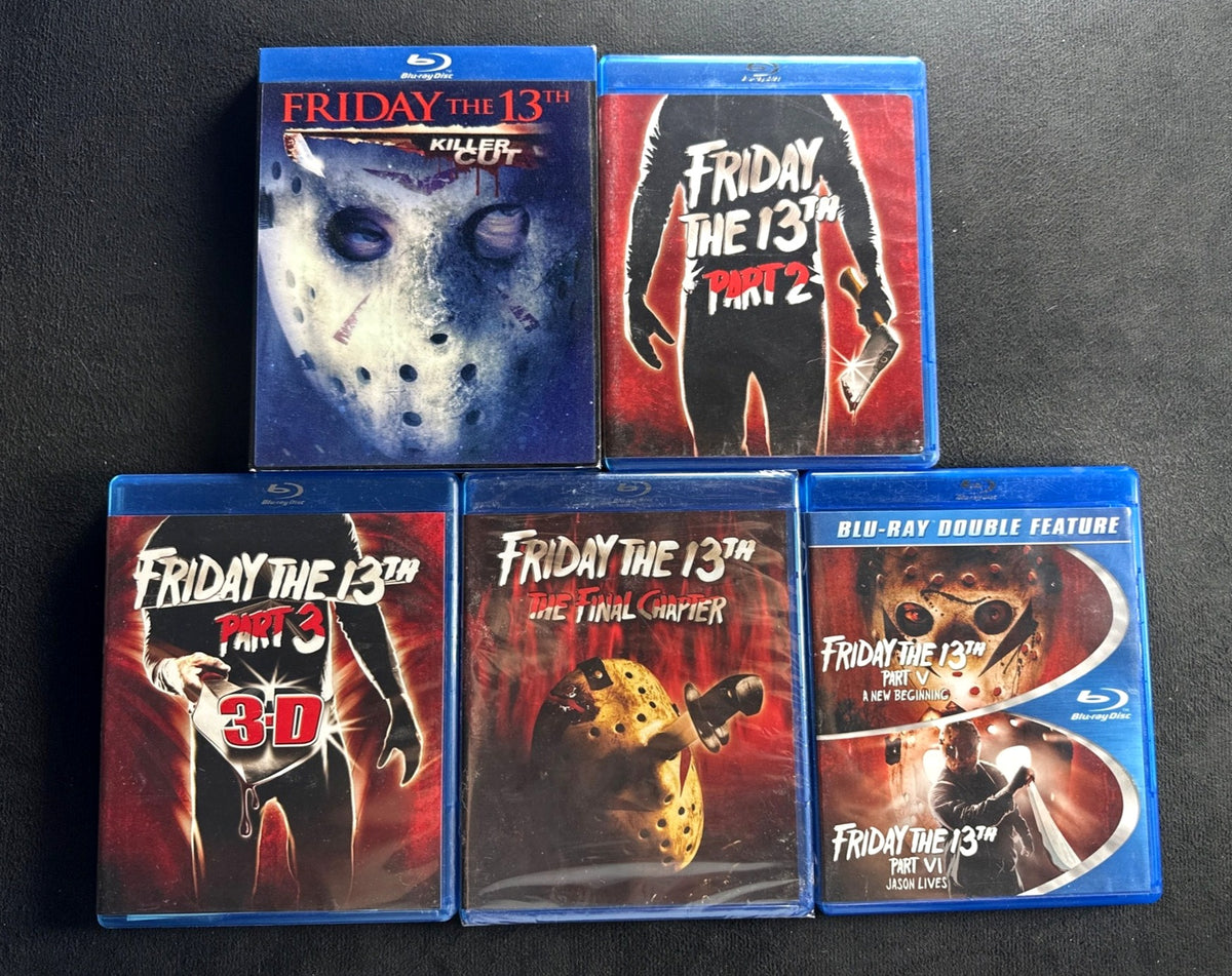 Friday the 13th Part 1-6, Paramount, Classic Horror Series)