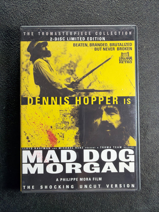 Mad Dog Morgan (DVD, Troma Retro, 2 Disc Limited Edition, 70's Classic,