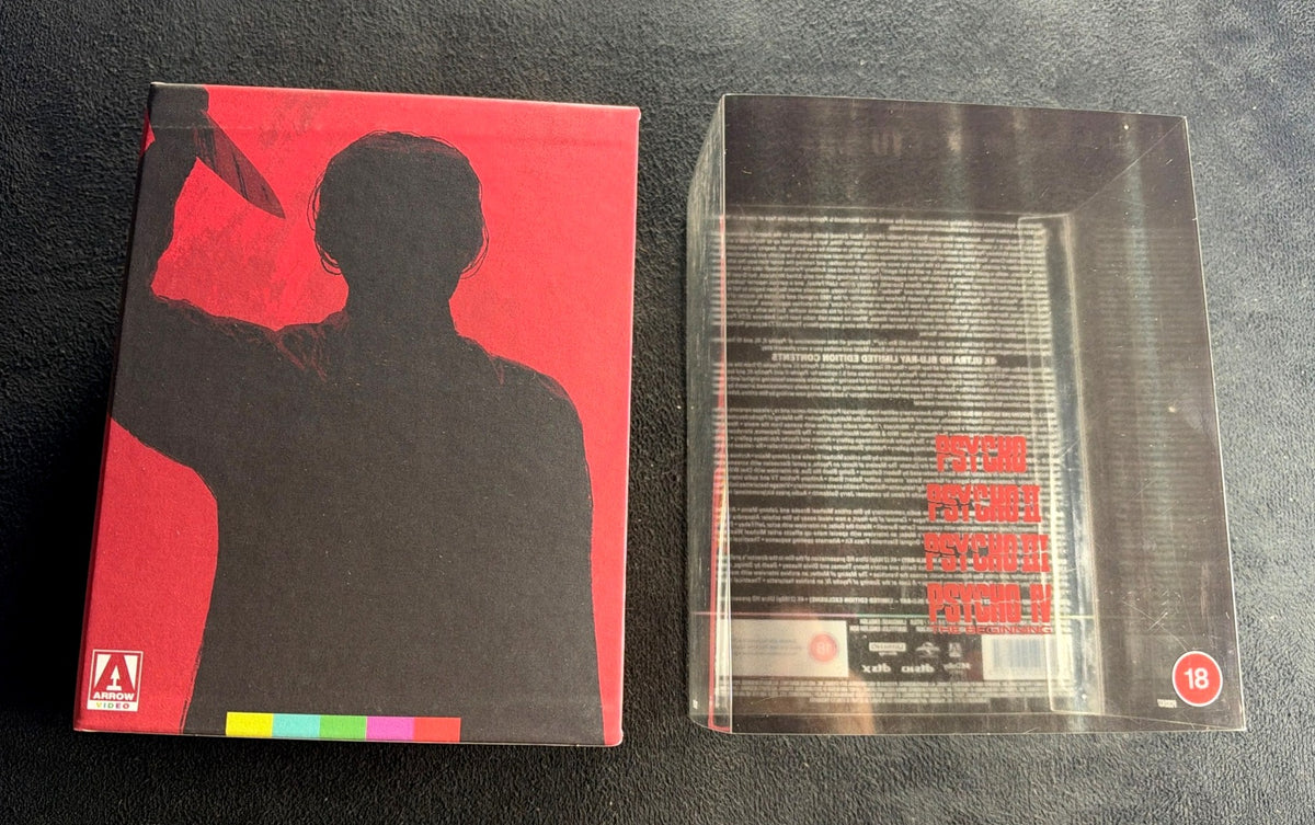 Psycho Collection (4K Ultra HD, Arrow Video, Limited Edition, Slipcover)