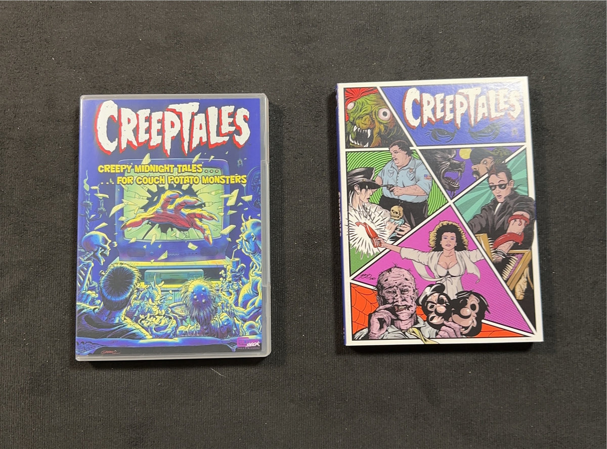 CreepTales (DVD, Culture Shock Releasing, 80's Horror, Slipcover)