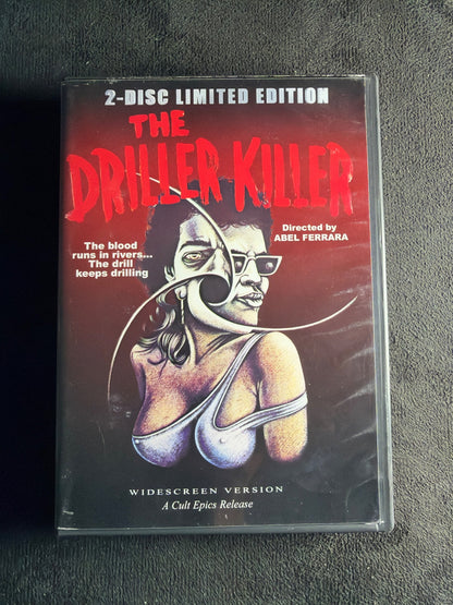The Driller Killer  (DVD, Cult Epics, 2-Disc Limited Edition, 70's Horror)