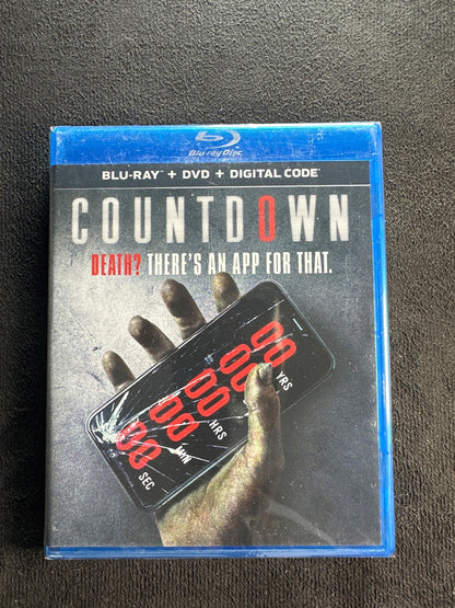 Countdown (Blu-ray, Universal, Modern Horror, Widescreen, NEW/Sealed)