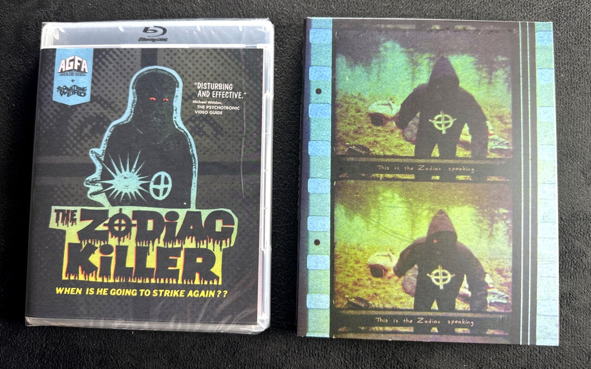 The Zodiac Killer (Blu-ray, Vinegar Syndrome Partner Label, Slipcover, NEW/Seale