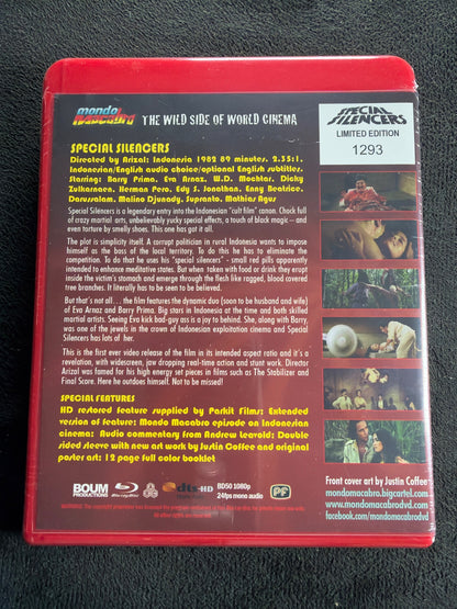 Special Silencers (Blu-ray, Mondo Macabro, Red Case, Limited Edition, NEW/Sealed