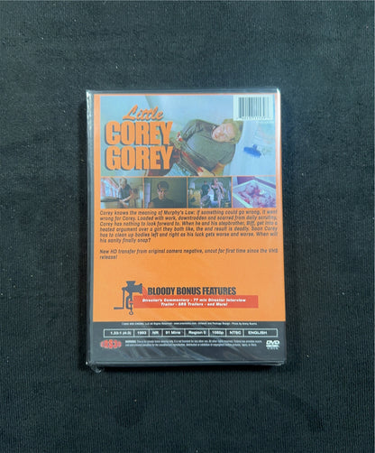 Little Corey Gorey (DVD, 90's Horror Classic, NEW/Sealed)