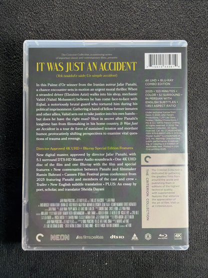 It Was Just an Accident (4K Ultra HD, Criterion Collection, Special Edition)