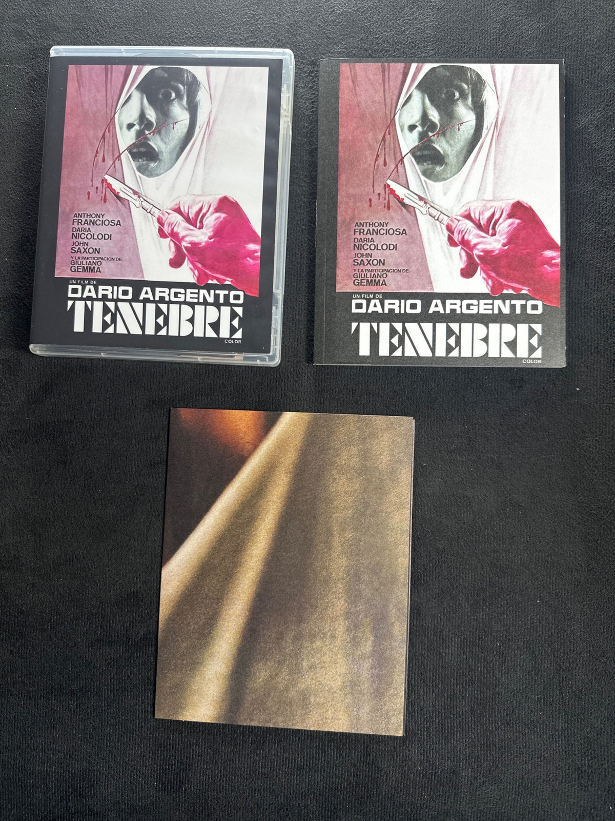 Tenebre (4K Ultra HD, Synapse Films, Limited Edition, 3 Disc)