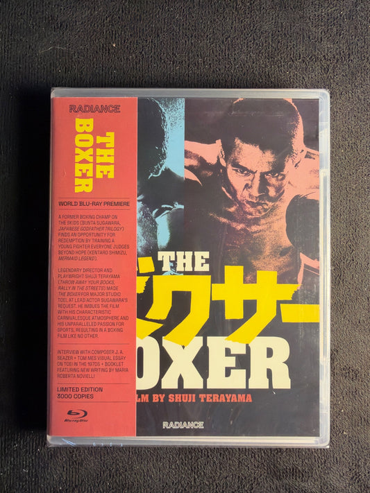 The Boxer (Blu-ray, Radiance Films, Limited Edition, 70's Classic, NEW/Sealed)