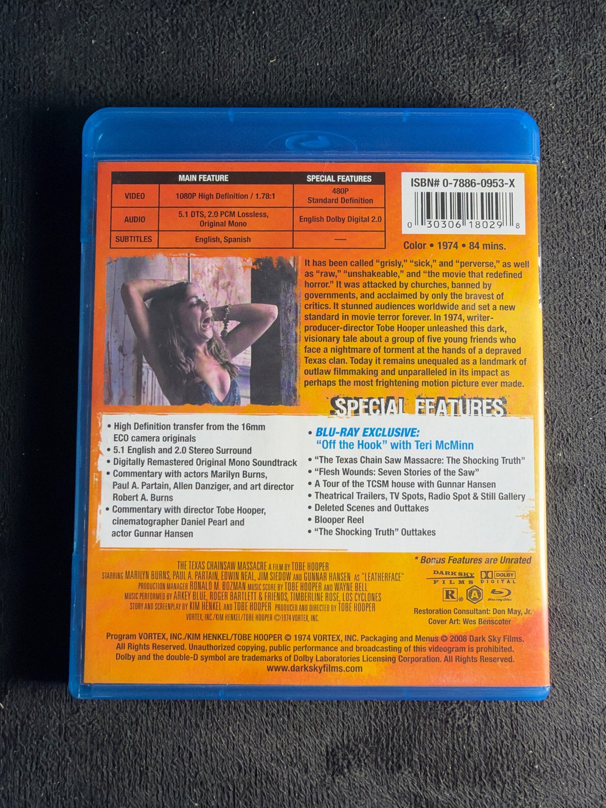 The Texas Chain Saw Massacre (The Ultimate Edition) (Blu-ray, Dark Sky Films)