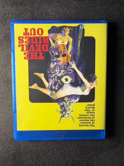 The Devil Rides Out (Blu-ray, Scream Factory, 60's Horror Classic, Widescreen)