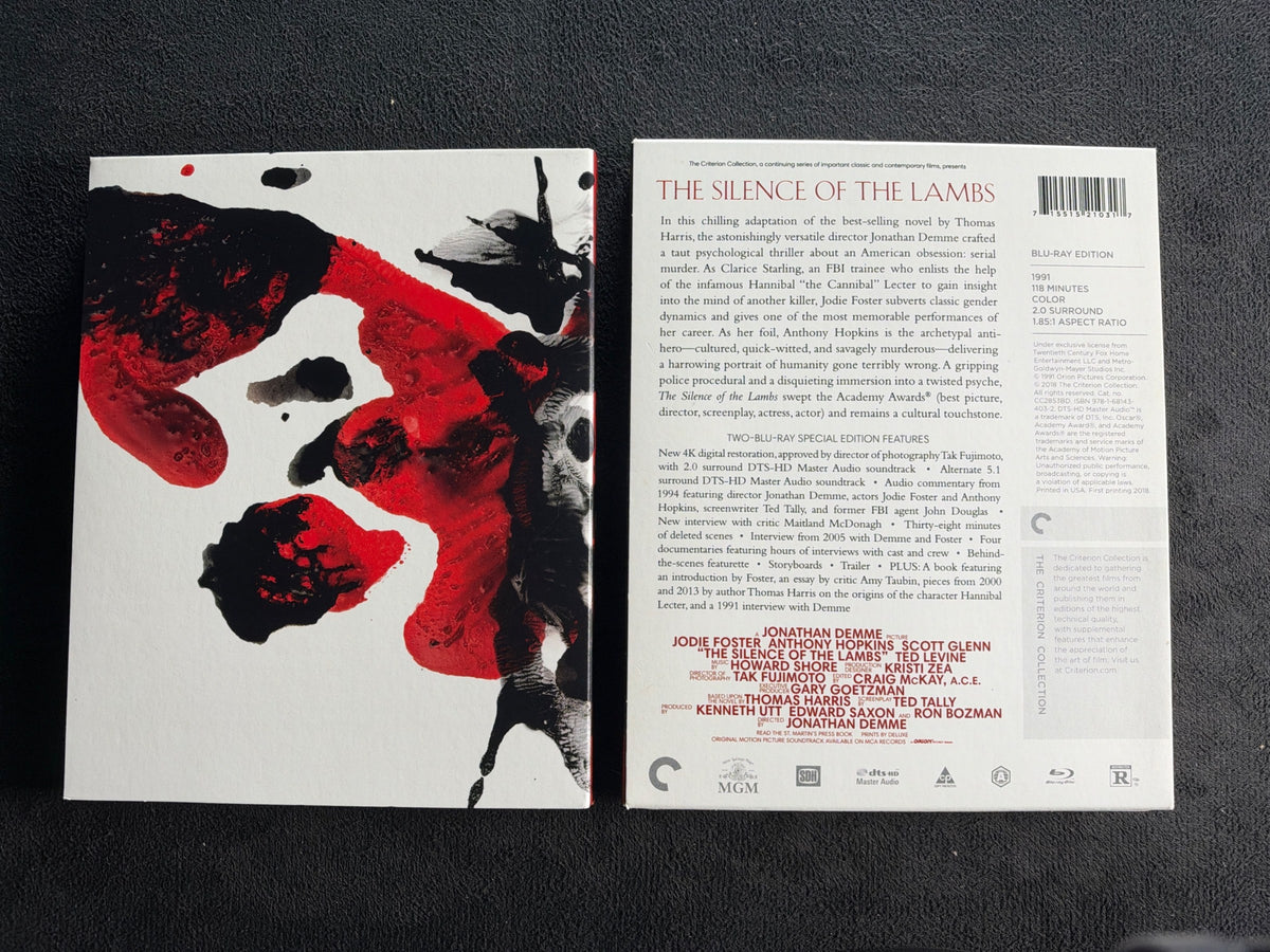 The Silence of the Lambs (Blu-ray, Criterion Collection, 90's Classic)