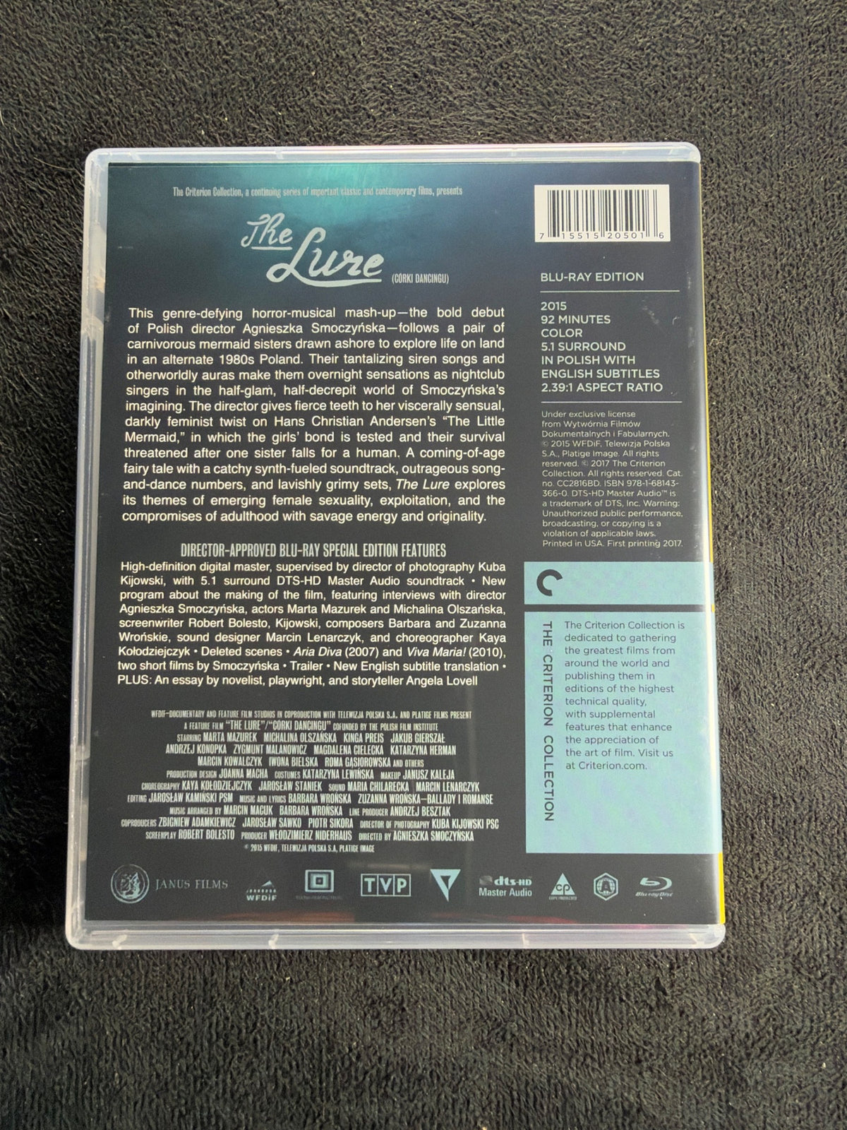 The Lure (Blu-ray, Criterion Collection, Special Ediiton, 2015 Classic)