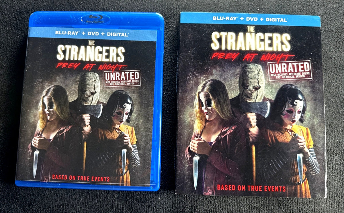 The Strangers: Prey at Night (Blu-ray, Universal Studios, Slipcover, No Digital)