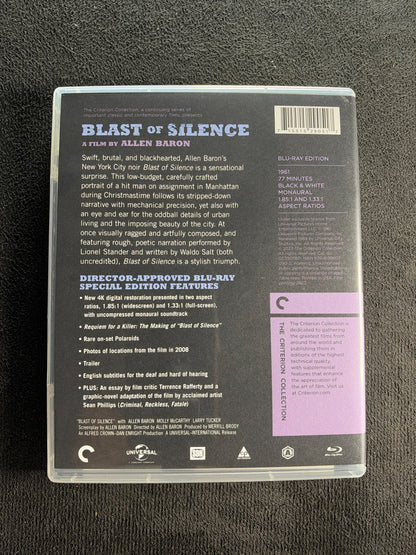 Blast of Silence (Blu-ray, Criterion Collection, 60's Classic, Widescreen)