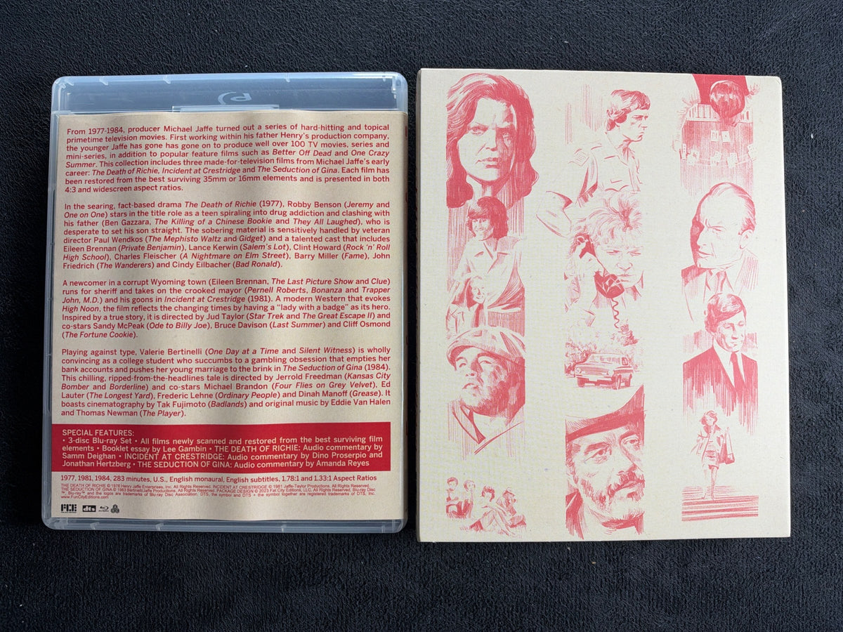 Primetime Panic 2 (Blu-ray, Fun City Editions, Slipcover, 3 Made for Tv Movies)