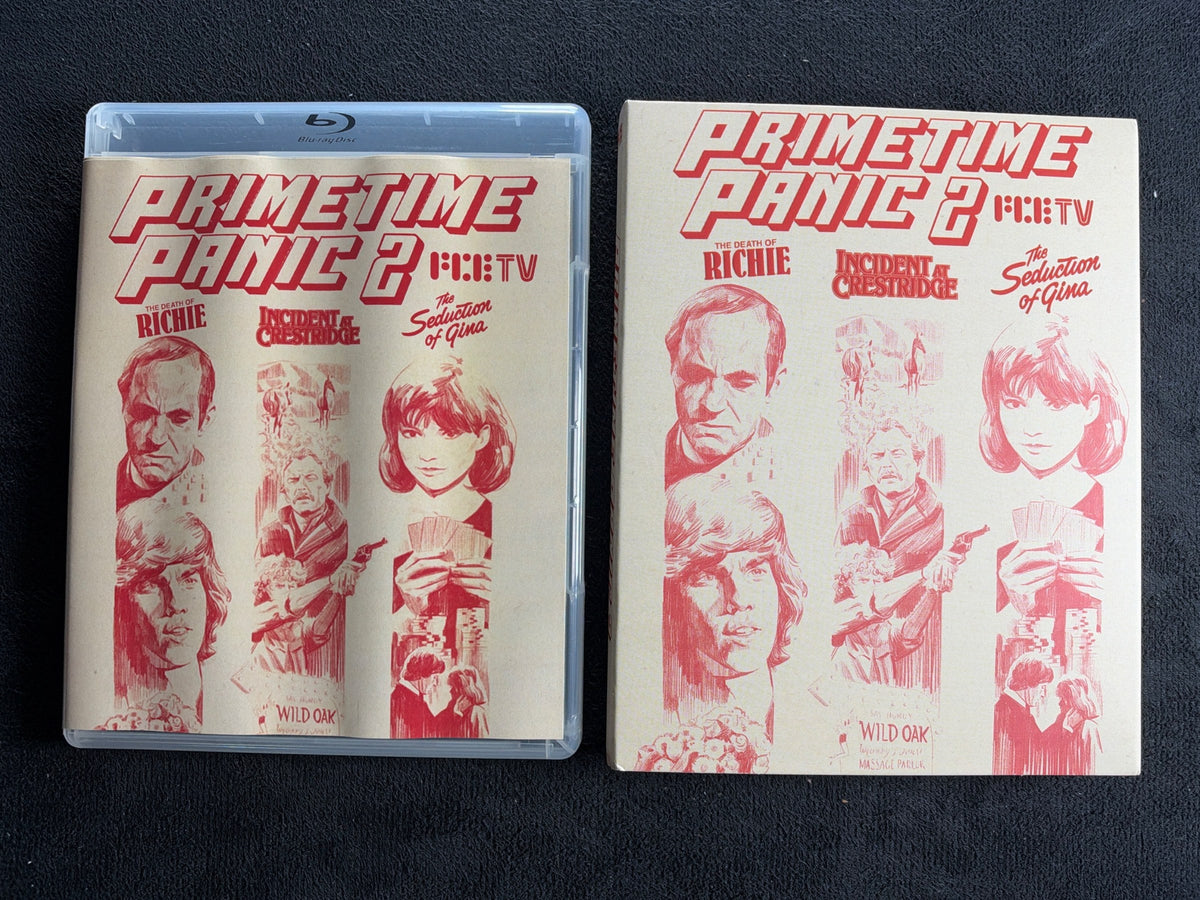 Primetime Panic 2 (Blu-ray, Fun City Editions, Slipcover, 3 Made for Tv Movies)