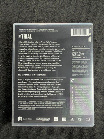 The Trial (Blu-ray, Criterion Collection, Special Edition, 60's Classic)
